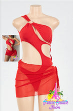 Load image into Gallery viewer, Red Vicky 2pc Set
