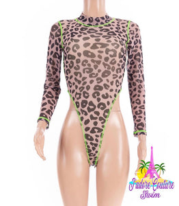 Cheetah Print Monokini