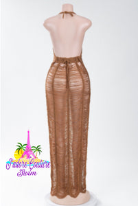 Senorita Brown Cover-up Dress