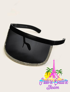 “Diamanté” visor shades