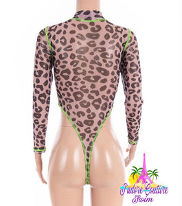 Cheetah Print Monokini