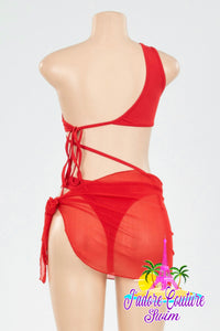 Red Vicky 2pc Set